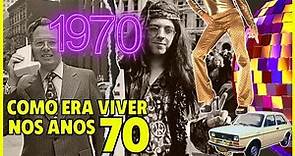 🕺 DÉCADA DE 1970: COMO ERA VIVER NOS ANOS 70? BRASIL E MUNDO