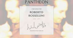 Roberto Rossellini Biography - Italian film director (1906–1977)