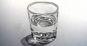 How to Draw a Glass of Water: Narrated Step by Step