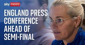 Lioness Keira Walsh press conference ahead of World Cup semi-final