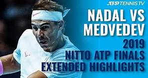 Rafa Nadal vs Daniil Medvedev: Extended Highlights | Nitto ATP Finals 2019