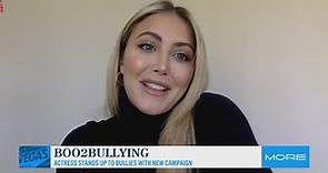 Actress Cassie Scerbo takes a stand against bullying with new campaign