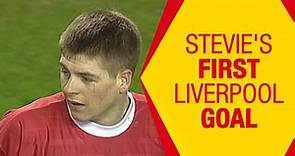 On this day in 1999: Steven Gerrard's first LFC goal