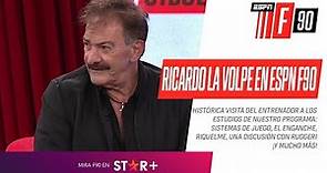 "EL TORNEO CON BOCA LO PERDÍ YO": Ricardo La Volpe y UNA VISITA HISTÓRICA a los estudios de #ESPNF90