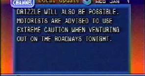 Weather Channel Local Forecast 1997