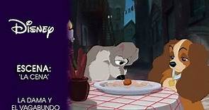 La Dama y el Vagabundo: Escena - 'La cena' | Disney Oficial