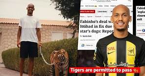 Fabinho unveiled by Al-Ittihad whilst holding a TIGER & mock rumours about his dogs 🐅🇸🇦