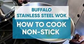 Buffalo Wok | 不鏽鋼炒鍋Stainless Steel Wok | 不沾秘笈Nonstick