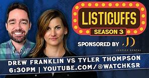 Drew Franklin vs Tyler Thompson | Listicuffs Season 3 Episode 2