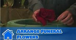 Flower Arrangements : How to Arrange Funeral Flowers