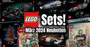 Viele neue 18+ Sets: Alle LEGO März 2024 Bilder! | Star Wars, Technic & mehr!