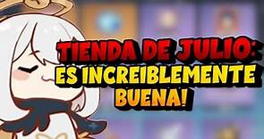 😱 ¡LA TIENDA DE JULIO es MUY BUENA!😱 ¿Dos de los mejores 4*? | Genshin Impact Español