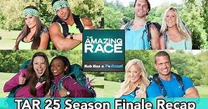 The Amazing Race 25 Season Finale Recap | December 19, 2014
