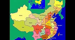 mapa de China [ 中国地图 ]