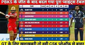 IPL 2022 Points Table : Points Table Of IPL After CSK Vs PBKS Match || IPL Points Table