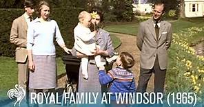 Royal Family At Windsor: Queen Elizabeth II & Prince Philip (1965) | British Pathé
