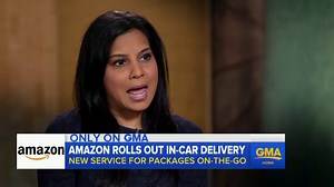 Amazon now offering in-car delivery service