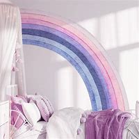 Image result for Rainbow Wall Decals for Girls Bedroom