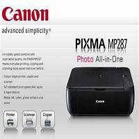 Canon MP287 printer routine maintenance