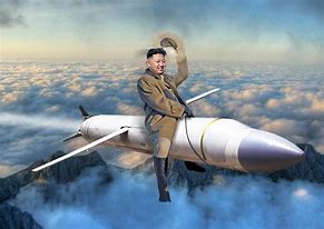 Image result for Funny Pictures of Kim Jong Un Riding a Rocket