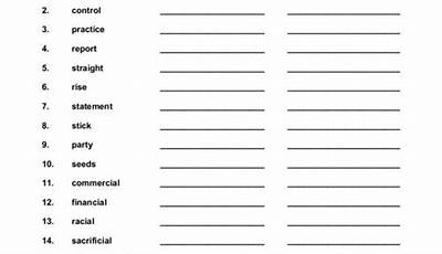 free 10th grade science worksheets