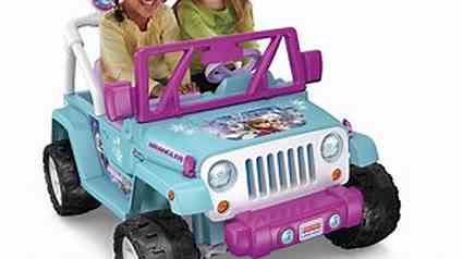 Carrito Niña Eléctrico Power Wheels Frozen Jeep Xtreme C - $ 16,399