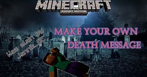 Custom Death Messages Minecraft