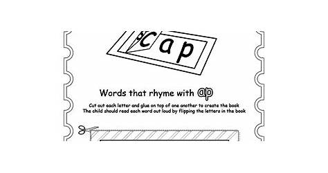 Alphabet Rhyming Words