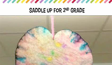 Tye Dye Hearts: An Easy Valentine's Day Art Project - Saddle up for