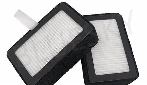 Customized Replacement 3-in-1 Active Carbon True HEPA Filters for