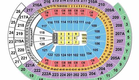 Wells Fargo Center Seating Chart With Seat Numbers | Brokeasshome.com