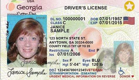 Ga Drivers License Number Format - thingskeen