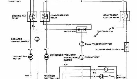 ac compressor electrical diagram