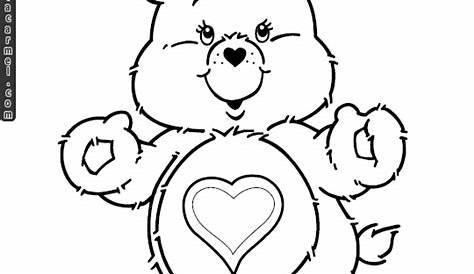 Disneyland Printable Coloring Pages: Animal Coloring Pages " Care Bear