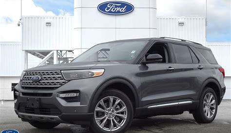 2021 Ford Explorer Limited Carbonized Gray, 2.3L EcoBoost® Engine