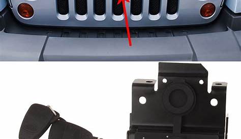 Buy Hood Lock Anti-Theft Kit Assembly For 2007-2016 Jeep Wrangler JK