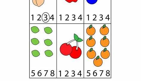 fruit find and count worksheet