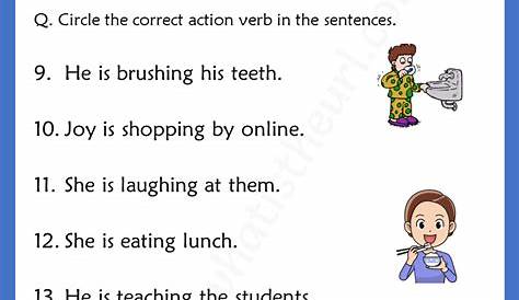 action-verbs-worksheets-for-grade-1-rel-1-2 - Your Home Teacher