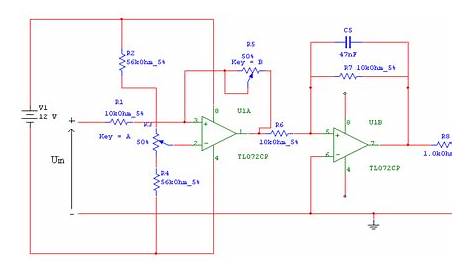 Schematic diagram for voltage amplifier | Download Scientific Diagram