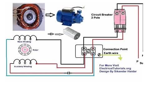 reversible electric motor wiring diagram