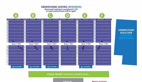 york pa fair grandstand seating chart