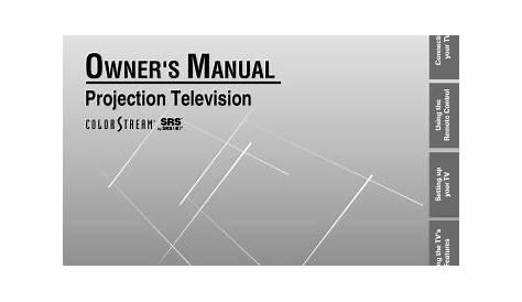Toshiba 61H71 Television User Guide | Manualzz