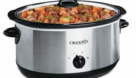 Crock-Pot® 8Qt. Oval Manual Slow Cooker with Little Dipper® Food Warmer