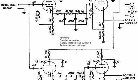 Electronic Crossover Schematic