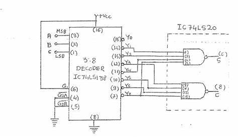 3 to 8 decoder circuit diagram