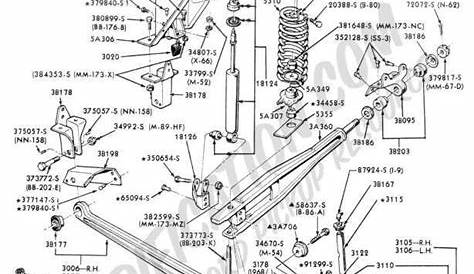 ford truck f-250 suspension diagram