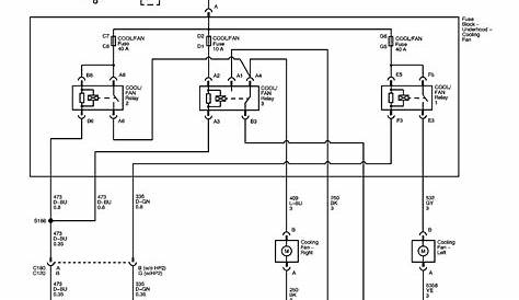 2005 silverado cooling fan wiring diagram