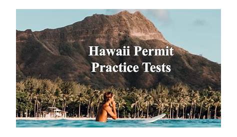 hawaii driver's manual practice test answers
