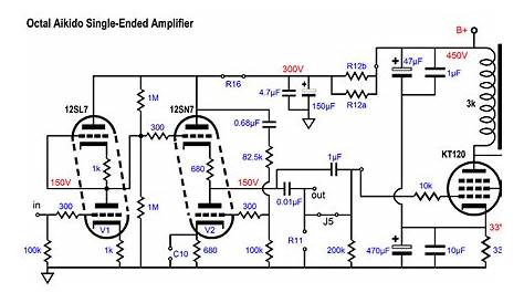single ended amplifier schematic