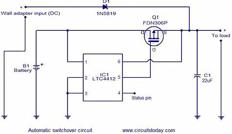 changeover circuit diagram